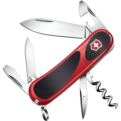 Victorinox Evolution Grip 10 Swiss Army Knife - 10 Funktioner - Röd Victorinox Evolution Grip 10 Swiss Army Knife - 10 Funktioner - Röd