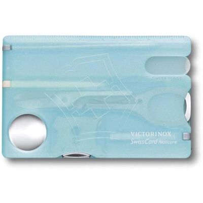 Victorinox Swisscard Nailcare - Kompakte Schweizer Armee Karte mit Glas-Nagelfeile - 13 Funktionen Victorinox Swisscard Nailcare - Kompakte Schweizer Armee Karte mit Glas-Nagelfeile - 13 Funktionen