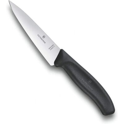Victorinox Swiss Classic Couteau de Cuisine - Acier Inoxydable, Noir Victorinox Swiss Classic Couteau de Cuisine - Acier Inoxydable, Noir