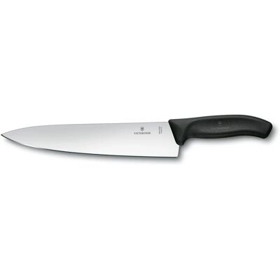 Victorinox Köksskjärkniv - 25cm, Svart, Ergonomiskt Handtag - Kökskniv Victorinox Köksskjärkniv - 25cm, Svart, Ergonomiskt Handtag - Kökskniv
