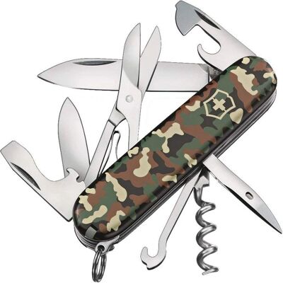 Victorinox Climber - Schweizer Offiziersmesser, 14 Funktionen, Camouflage Victorinox Climber - Schweizer Offiziersmesser, 14 Funktionen, Camouflage