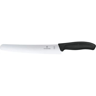 Couteau Victorinox Swiss Classic Noir pour Pain et Pâtisserie - 22 cm Couteau Victorinox Swiss Classic Noir pour Pain et Pâtisserie - 22 cm
