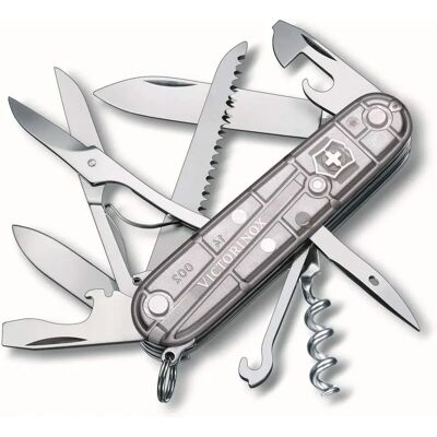 Victorinox Huntsman Swiss Army Knife - 15 Functions - Silver Victorinox Huntsman Swiss Army Knife - 15 Functions - Silver