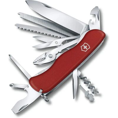 Briceag Elvețian Victorinox Work Champ - Roșu, 111mm, 21 Unelte Briceag Elvețian Victorinox Work Champ - Roșu, 111mm, 21 Unelte
