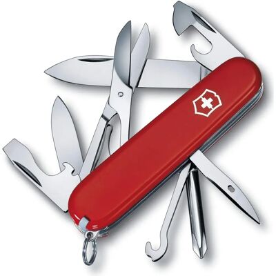 Victorinox Super Tinker - Couteau Suisse - 14 Fonctions - Rouge Victorinox Super Tinker - Couteau Suisse - 14 Fonctions - Rouge