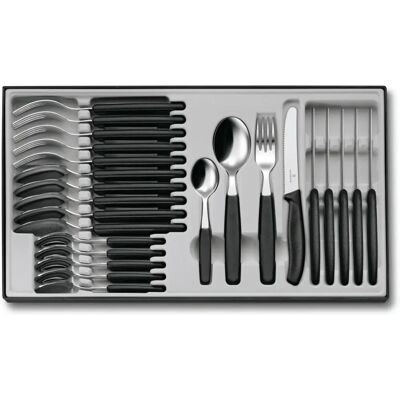 Victorinox SwissClassic 6.7833.24 - Ensemble de couverts 24 pièces avec couteau à tomate Victorinox SwissClassic 6.7833.24 - Ensemble de couverts 24 pièces avec couteau à tomate