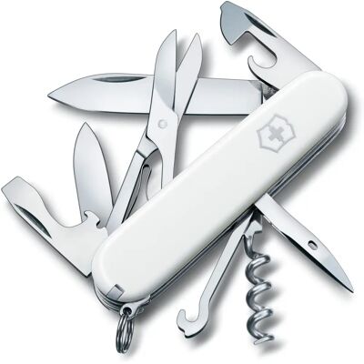 Victorinox Climber Sveitsisk Lommelyktkniv - 14 Funksjoner - Hvit Victorinox Climber Sveitsisk Lommelyktkniv - 14 Funksjoner - Hvit