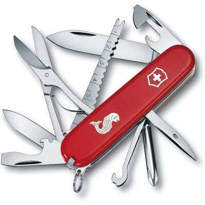 Victorinox Fisherman Swiss Army Knife - Red - 18 Function Victorinox Fisherman Swiss Army Knife - Red - 18 Function
