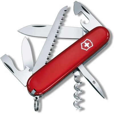 Victorinox Camper Couteau Suisse - Moyen, Multi-outil, 13 Fonctions Victorinox Camper Couteau Suisse - Moyen, Multi-outil, 13 Fonctions