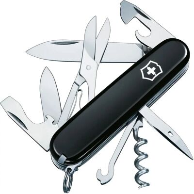 Victorinox Sveitsisk Lommelykt Climber - 14 Funksjoner, Svart Victorinox Sveitsisk Lommelykt Climber - 14 Funksjoner, Svart