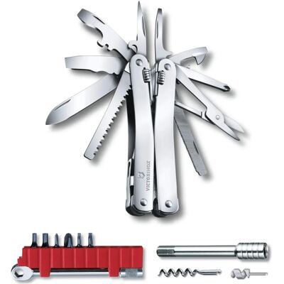 Victorinox SwissTool Spirit X Plus Ratchet - Outil multifonction - Publicité Victorinox SwissTool Spirit X Plus Ratchet - Outil multifonction - Publicité