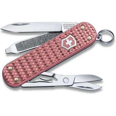Victorinox Classic Precious Alox -hienostuneen vaaleanpunainen kokoelma Victorinox Classic Precious Alox -hienostuneen vaaleanpunainen kokoelma