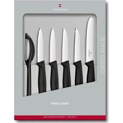Victorinox - 6.7113.61G - 6-teilig - Schwarz - Knife set Victorinox - 6.7113.61G - 6-teilig - Schwarz - Knife set