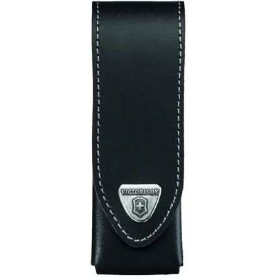 Victorinox Geant din Piele Neagră - Husă din Piele Victorinox Geant din Piele Neagră - Husă din Piele
