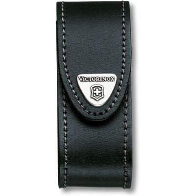 Victorinox Czarna Skórzana Etui na Pas - Szwajcarska Jakość Victorinox Czarna Skórzana Etui na Pas - Szwajcarska Jakość