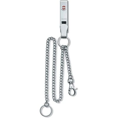 Victorinox Presilha de cinto com duas correntes - Acessório para faca Victorinox Presilha de cinto com duas correntes - Acessório para faca