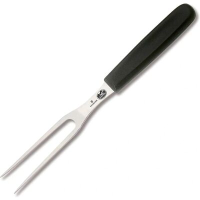 Victorinox 15cm Musta Kylkisuukapala - Carving Fork Victorinox 15cm Musta Kylkisuukapala - Carving Fork