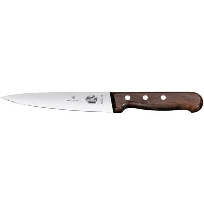 Couteau de cuisine Victorinox - Manche : Bois de rose - Lame : 14cm - Couteau de cuisine - Publicité Couteau de cuisine Victorinox - Manche : Bois de rose - Lame : 14cm - Couteau de cuisine - Publicité