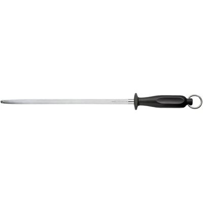 Victorinox Slakterens finslipestål - 30cm, svart, oval, kjøkkenverktøy Victorinox Slakterens finslipestål - 30cm, svart, oval, kjøkkenverktøy