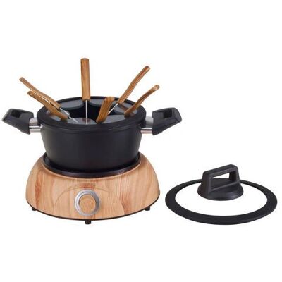 Nouvel 402429 fondue set - Zwart - 6 personen Nouvel 402429 fondue set - Zwart - 6 personen