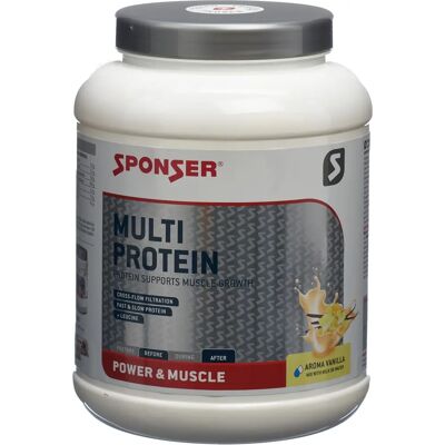 SPONSER Multi Protein CFF Vanille - Proteinpulver SPONSER Multi Protein CFF Vanille - Proteinpulver