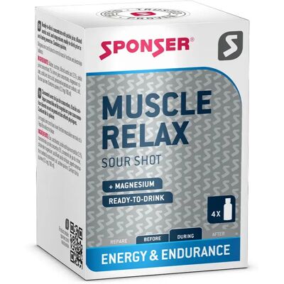 Sponser - Muscle Relax Sour Shot - Magnesium - Ingwer Sponser - Muscle Relax Sour Shot - Magnesium - Ingwer
