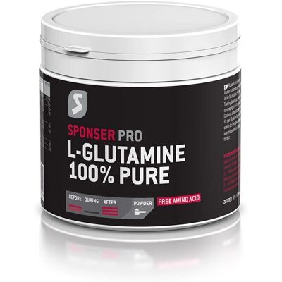 Sponser Sport Food L-Glutamine - Spierherstel & Immuunsysteem Sponser Sport Food L-Glutamine - Spierherstel & Immuunsysteem