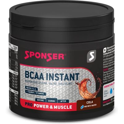 SPONSER - BCAA INSTANT Cola - Cola - 3:1:1 - Sport drink powder SPONSER - BCAA INSTANT Cola - Cola - 3:1:1 - Sport drink powder