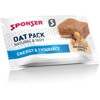 Sponser - OAT Pack Macadamia - Macadamia - Oat - Barre energetiche Sponser - OAT Pack Macadamia - Macadamia - Oat - Barre energetiche