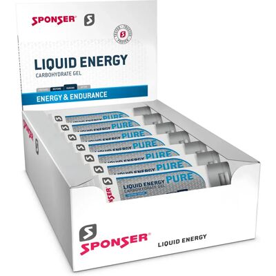 Sponser Sport Food Energia Liquida Pura - 70 g - 18 pezzi Sponser Sport Food Energia Liquida Pura - 70 g - 18 pezzi