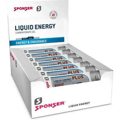 Sponser - Gel Énergétique Liquide Plus Cola Citron - 70g - 18 unités - Publicité Sponser - Gel Énergétique Liquide Plus Cola Citron - 70g - 18 unités - Publicité