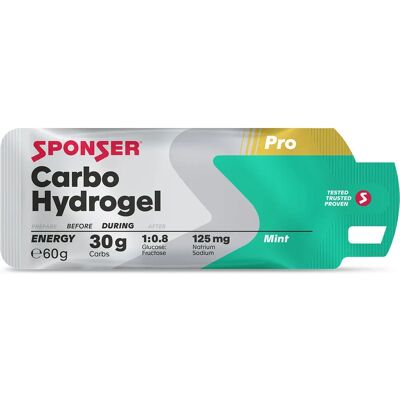 SPONSER - Carbo Hydrogel - Minze - 60 g - Energy gel SPONSER - Carbo Hydrogel - Minze - 60 g - Energy gel