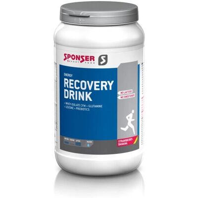 Sponser Sport Food Recovery Drink - Aardbei/Banaan Sportdrankpoeder Sponser Sport Food Recovery Drink - Aardbei/Banaan Sportdrankpoeder