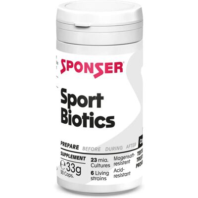 Sponser - Sport Biotics - 90 Kapseln - Probiotika - Supplement Sponser - Sport Biotics - 90 Kapseln - Probiotika - Supplement