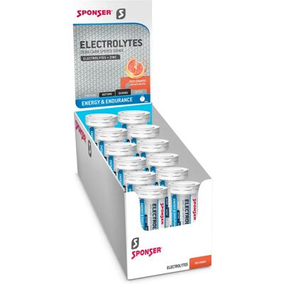 SPONSER - Rosso Arancione - Elettrolita - Compressa drink SPONSER - Rosso Arancione - Elettrolita - Compressa drink