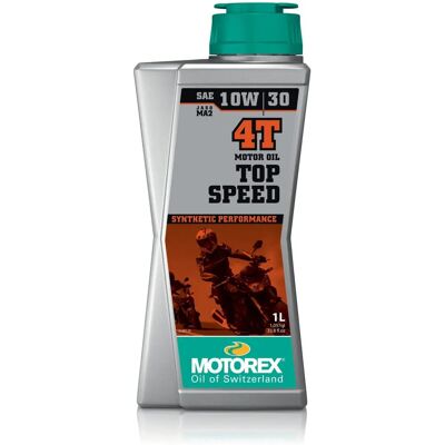 Olio Moto Motorex Unisex Top Speed 10W30 - Olio Motore Olio Moto Motorex Unisex Top Speed 10W30 - Olio Motore