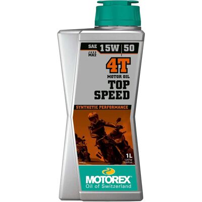 Huile moteur Motorex Top Speed 15W50 - 1L Huile moteur Motorex Top Speed 15W50 - 1L