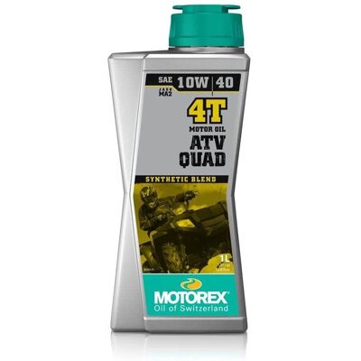 Huile Moteur Motorex ATV Quad 10W40 Synthétique - 4T Huile Moteur Motorex ATV Quad 10W40 Synthétique - 4T