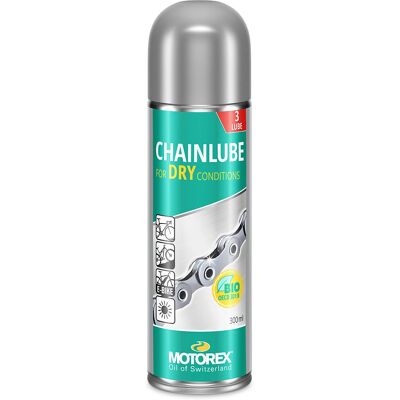 Motorex Droge Kettingspray 100ml - Biologisch & Synthetisch Motorex Droge Kettingspray 100ml - Biologisch & Synthetisch