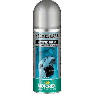 Mousse de nettoyage casque MOTOREX HELMET CARE 200ml - Entretien casque Mousse de nettoyage casque MOTOREX HELMET CARE 200ml - Entretien casque