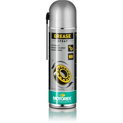 Motorex Spray Grassassa - Lubrificante multiuso - Resistente all'acqua - Protezione dalla corrosione - 500ml Motorex Spray Grassassa - Lubrificante multiuso - Resistente all'acqua - Protezione dalla corrosione - 500ml