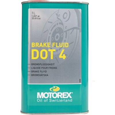 Liquide de frein Motorex Dot 4 - 1 litre Liquide de frein Motorex Dot 4 - 1 litre