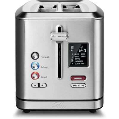 SOLIS OF SWITZERLAND Flex Toaster - GRAU SOLIS OF SWITZERLAND Flex Toaster - GRAU