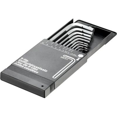 technocraft - Innensechskantschlüssel-Satz 9-tlg - 1.5-10 mm - Inbus-Schlüsselsatz technocraft - Innensechskantschlüssel-Satz 9-tlg - 1.5-10 mm - Inbus-Schlüsselsatz