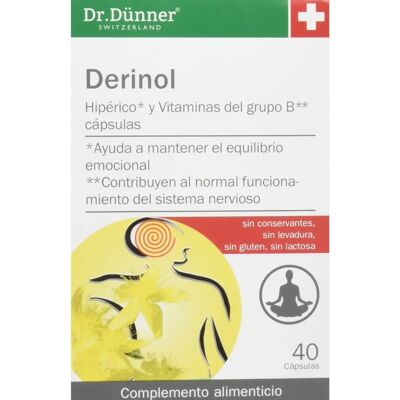 Suplemento de Hypericum Salus Derinol - 40 Cápsulas Suplemento de Hypericum Salus Derinol - 40 Cápsulas