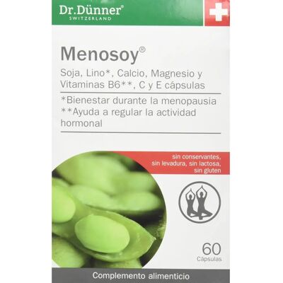 Salus Menosoy Dr. Dunner 60 cápsulas - Apoyo en la menopausia Salus Menosoy Dr. Dunner 60 cápsulas - Apoyo en la menopausia