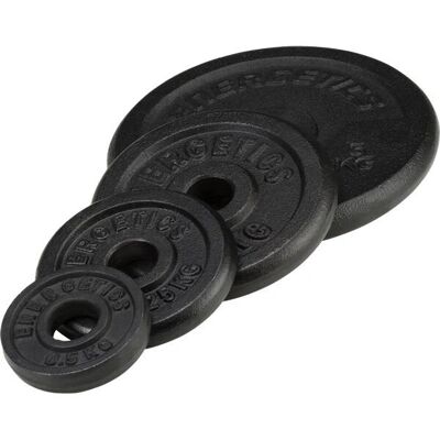 Energetics - 66128001013 - Gusseisen - 0,5/1,25/2,5/5 kg - Gewichtscheibe Energetics - 66128001013 - Gusseisen - 0,5/1,25/2,5/5 kg - Gewichtscheibe