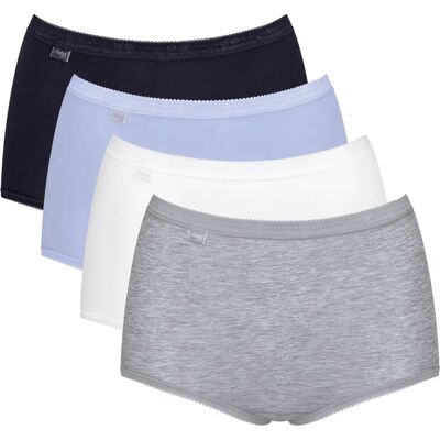 Sloggi 4er-Pack Basic+ Maxi (10103326) - dunkelblaue Kombination Sloggi 4er-Pack Basic+ Maxi (10103326) - dunkelblaue Kombination