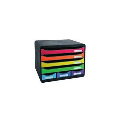 Exacompta - Storebox 7-drawer - Schwarz - A4+ Exacompta - Storebox 7-drawer - Schwarz - A4+