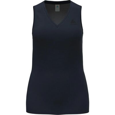 Odlo Modelo Azul BL TOP de Cuello en V Active F-Dry Light Camiseta sin mangas Odlo Modelo Azul BL TOP de Cuello en V Active F-Dry Light Camiseta sin mangas